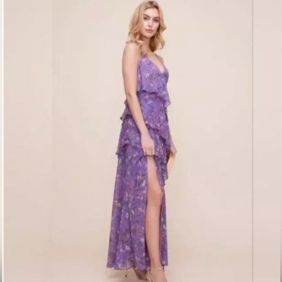 ASTR the label, flowy midi dress, S - Picture 1 of 14